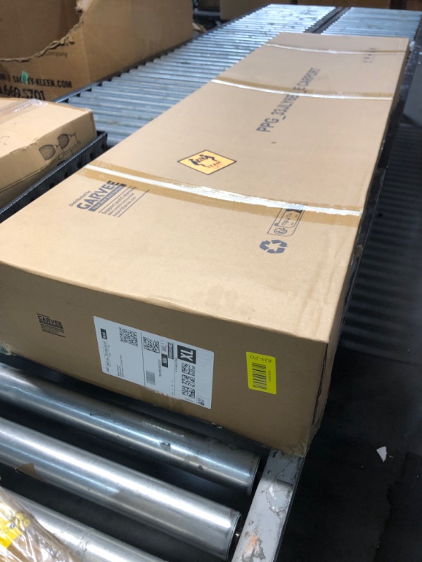 Photo 1 of ***STOCK PHOTO FOR REFERENCE ONLY***MTART Metal Privacy Screen 72" H x 47.2" Decorative Outdoor Privacy Screen Privacy Panel with Stand for Balcony Deck Patio Lawn Garden, Privacy Fence (Black-Louvered)