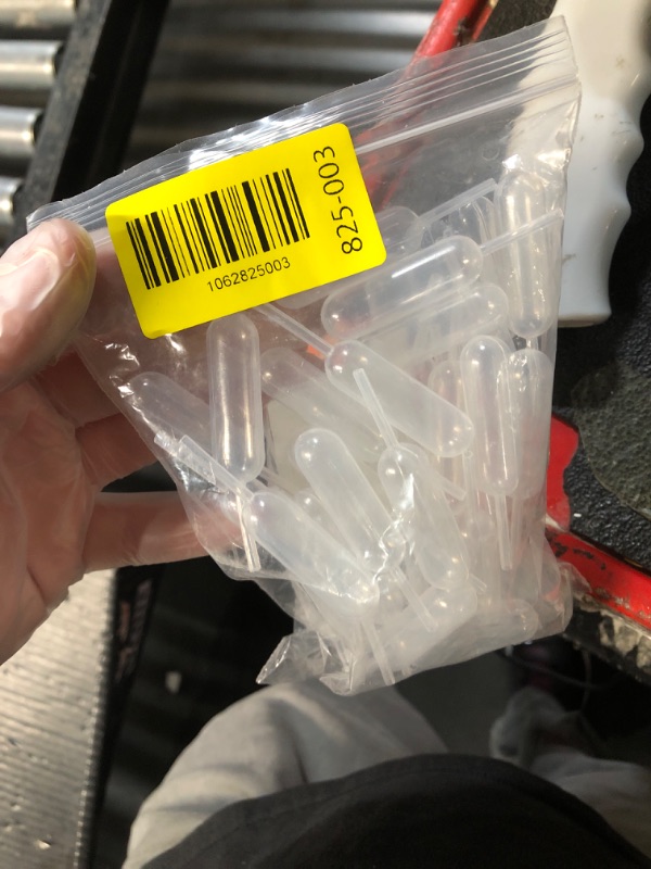 Photo 1 of [Strip Style] Vabiooth 50Pcs 4mL Cupcakes Disposable Plastic Transfer Pipettes Liquid Dropper for Chocolate or Strawberries Cupcakes, Ice Cream, Mini Cakes, Waffles, Children's Painting