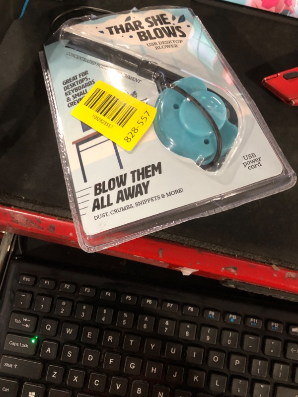 Photo 1 of ***MISSING 1***
2 Pack USB Desktop Dust Blower – Compact USB-Powered Air Duster – Mini Fan for Keyboard, Desk, Crumbs, Dust & Crevices – Office & Home Novelty Cleaning Gadget