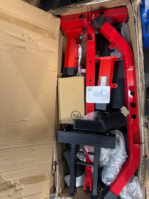 Photo 1 of ***PARTIAL SET**
Fitvids Multifunctional Home Gym Equipment with 122.5 lbs Weight Stack, Full Body Workout Weight Machine Strength Training Exercise Equipment with Pulley System & Leg Press, All-in-One Workout Station