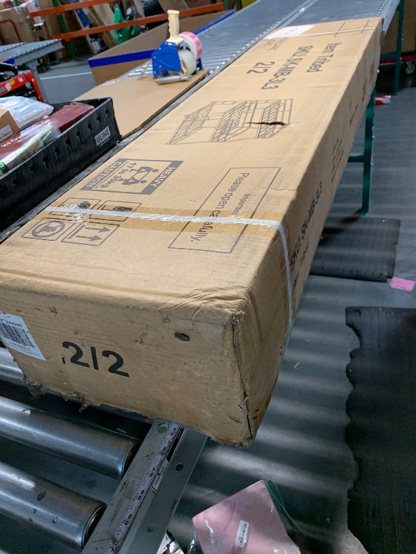 Photo 1 of ***FACTORY SEALED***
***FULL SET TRUCK/TRAILER PICKUP ONLY***
Triple Bunk Bed with Long & Short Ladder, Full-Length Guardrails, Easy Assembly, for Kids, Black Finish
