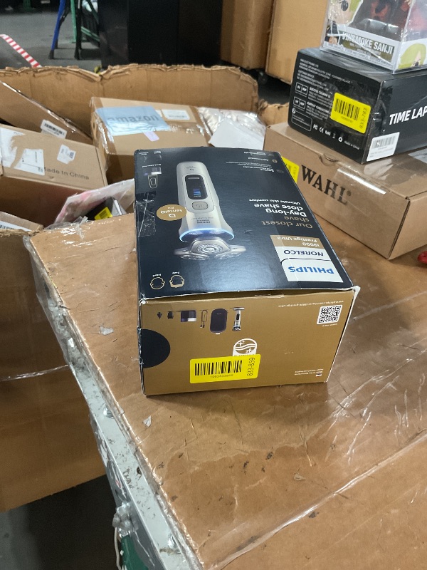 Photo 1 of ***MISSING CHARGING CORD***
Philips Norelco Shaver S9000 Prestige Ultra, Wet & Dry Electric Shaver, White Gold, SenseIQ Pro Technology, Triple Lift & Cut System, 360 Rotating NanoTech Precision Blades, Beard Styler,