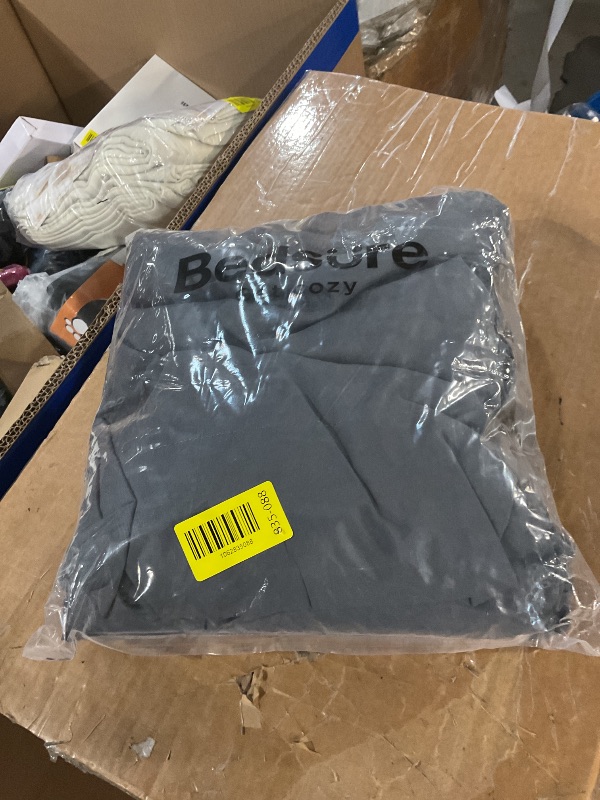 Photo 1 of * may not come with all the pieces *
Bedsure Queen Comforter Set Dark Grey - Bed in a Bag Queen Size Bedding 7 Pieces, GentleSoft™ Pintuck Bed Set Gift for Family, Pinch Pleat All Season Comforter with Sheets, Pillowcases & Shams