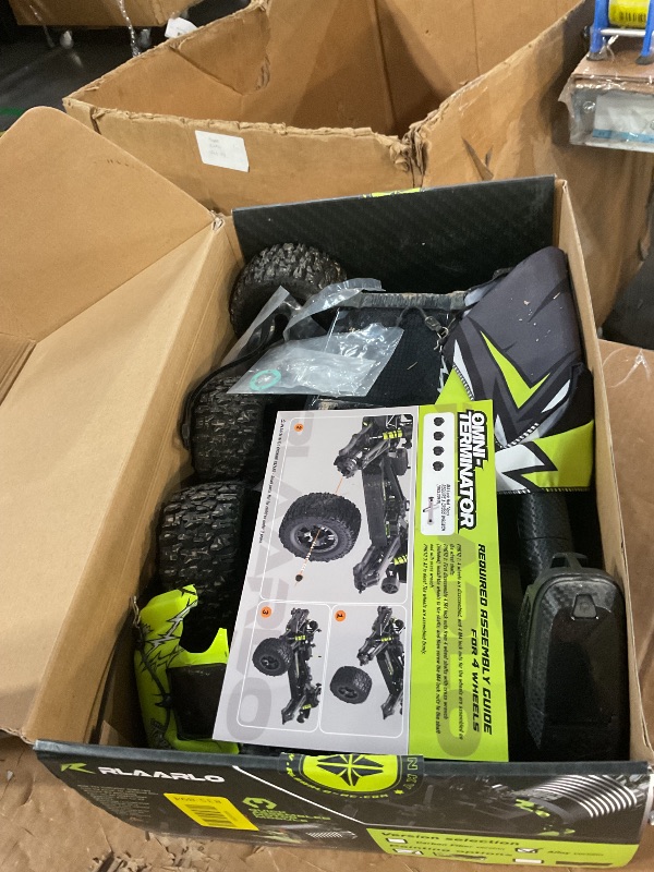 Photo 1 of * very dirty, heavily used *
AMORIL 1/10 RTR Brushless Fast RC Cars for Adults,Max 50mph Hobby Electric Off-Road Monster Truck,Waterproof High Speed RC Car 4WD Remote Control Car with 3S Lipo,Green