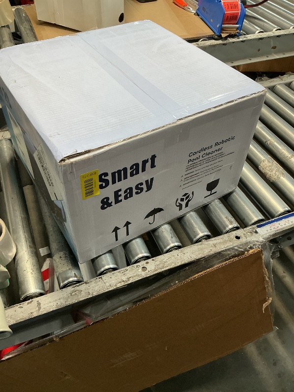 Photo 1 of (2025 New) Robotic Pool Vacuum, Robotic Pool Cleaner for Inground Pools, Pool Robot with Smart Navigation, Floor/Wall/Waterline Cleaning, 180 Mins Runtime for Pool Up to 2100 Sq.ft