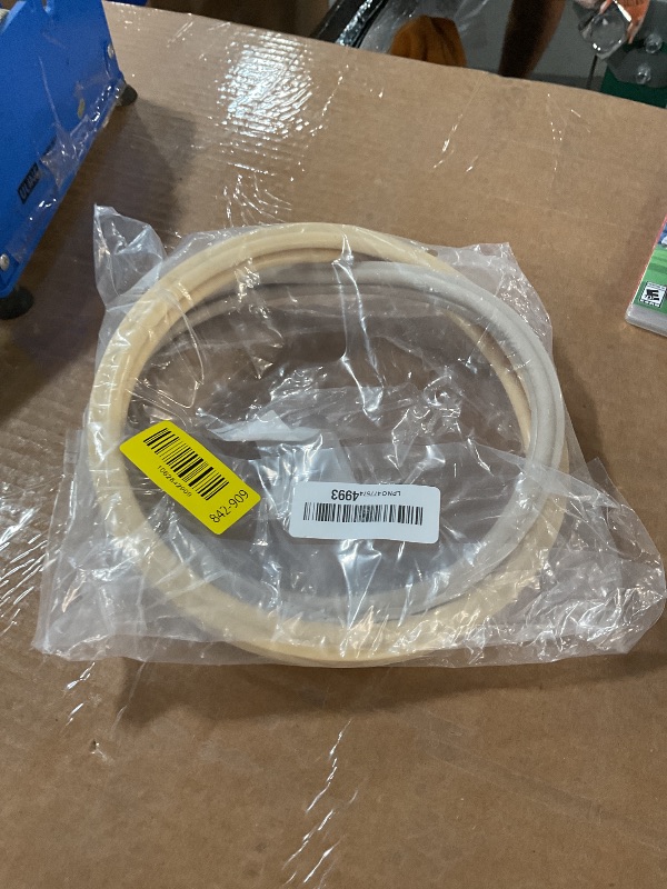 Photo 1 of (1 Set) 8 3/8" Pool Light Lens Gasket and Stainless Pilot Screw - Exact Replacements for Pentair 79101600Z and 79104800 - Compatible with Pentair IntelliBrite, AmerLite, and SAM Amerlite Lights