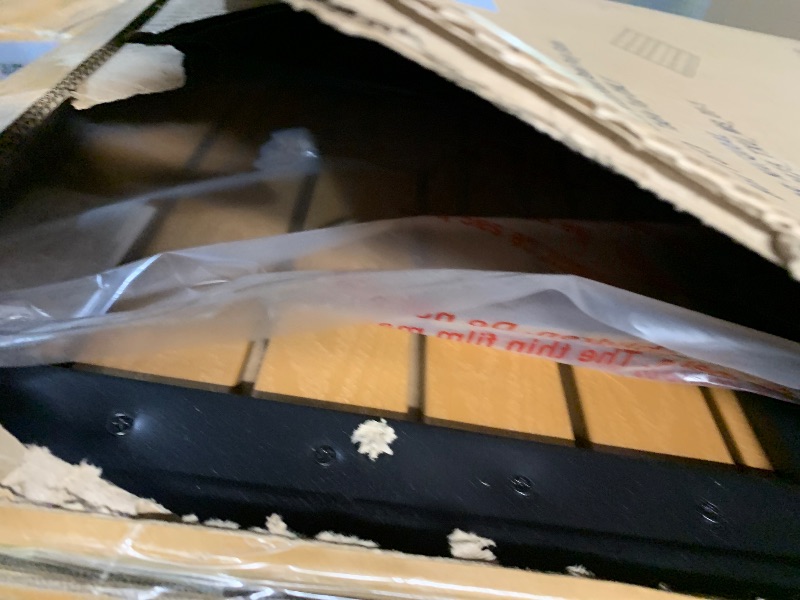 Photo 1 of ***3 Box Set***
Flash Furniture Lark Outdoor Patio Bistro Dining Table with Faux Teak Poly Slats, 30" Square