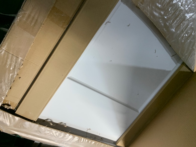Photo 1 of ***HOLE IN DOOR, SEE PHOTOS***
BARNSMITH 30in x 80in Sliding Pocket Door, Track Hardware and Frame Kits with 2-Panel White Paintable Door Slab Included, Soft Close Mechanism, Durable and Smooth