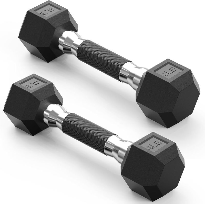Photo 1 of ***MINOR DAMAGE***
EQUIPRO Adjustable Dumbbell Set, 4 in 1 Weights for Women at Home, Hand Weights Dumbbells for Women, Each 2lb 3lb 4lb 5lb Fast Adjust Weight with Soft TPU Handle for Home Gym Exercise Training