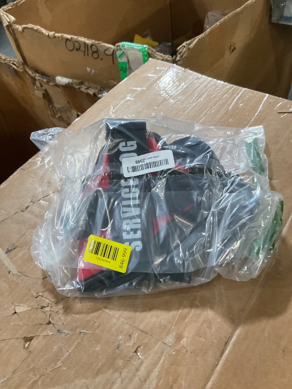 Photo 1 of * only comes with the vest *
Opstin Service Dog Vest, ID Tag + 50 ADA Information Cards, Service Dog Harness in Sizes X Small to XX Large, Ruggedized Metal Tag, 2-Sided Service Animal Information Cards, ESA Accessory Set Large