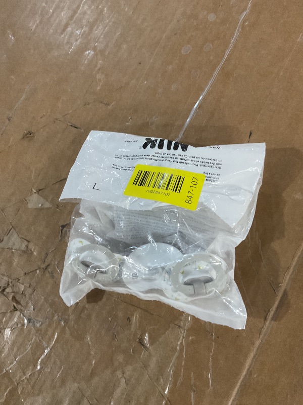 Photo 1 of * only comes with three *
NUK Comfy Orthodontic Pacifiers for 0-6 Months – BPA-Free, 5-Pack, Soft & Durable Design for Baby Comfort