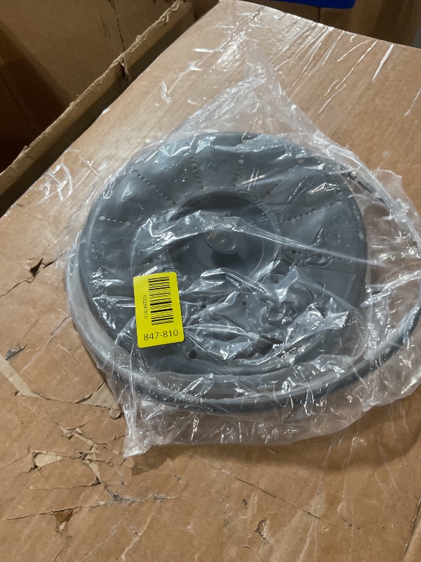 Photo 1 of * some of the plastic has melted *
WVM Microwave Splatter Cover Vented for Food with Hook Hole, Splatter Guard & Colander Kitchen Gadget for Food, Meal Prep, Grey