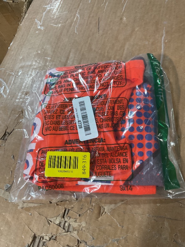 Photo 1 of ** orange **Gamer Exercise Thought Extra Lives Funny Gaming Kid T-Shirt. size small.