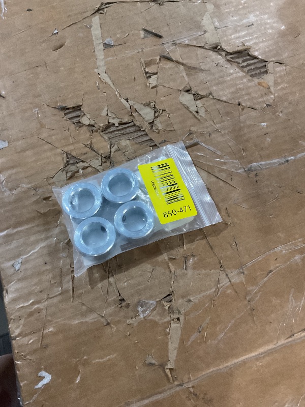 Photo 1 of (4-Pack) 3/4” Bore Solid Steel Shaft Collars with Zinc Plated Coating - Durable Shaft Collars Suitable for Machinery and Industrial Use