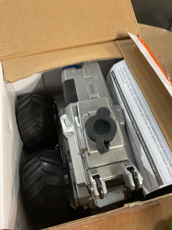 Photo 1 of ** FOR PARTS ONLY **
Amphibious Remote Control Car with Water Gun, Waterproof Monster Truck Toy 4WD All-Terrain RC Cars, Remote Control Boat Toys Gesture Sensing Rc Stunt Car, Birthday Gifts for Boys Age 8 9 10 11 12 Yrs