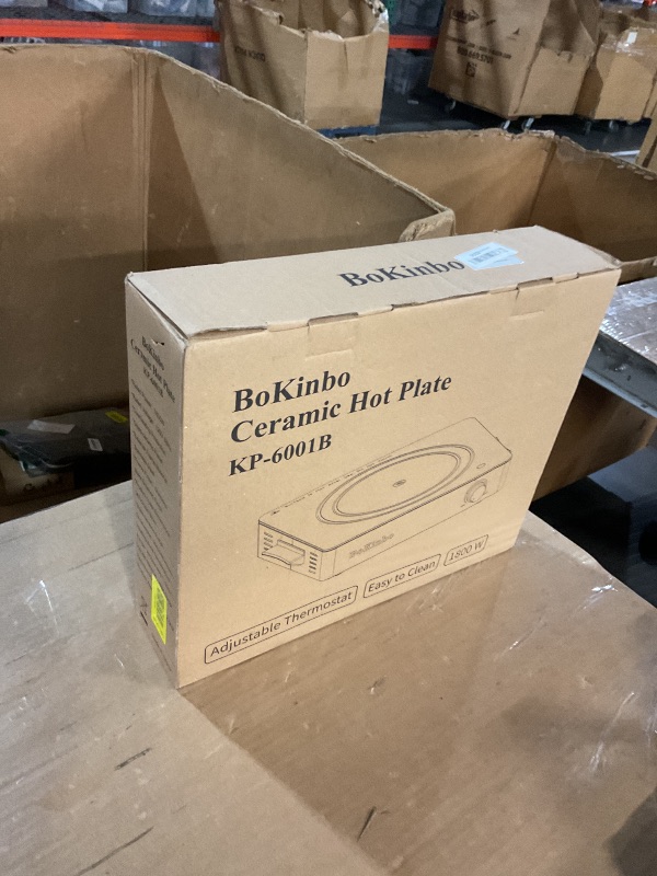 Photo 1 of ***PARTS ONLY - PRICE ADJUSTED***
Single Infrared Burner, 1800w electric stove, compact size portable electric stove, burners for cooking, hot plates for cooking, portable cooktop, hot plates for countertop