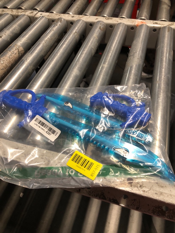 Photo 1 of ***DAMAGED - SEE NOTES/PICTURES*** ArtCreativity Light Up Shark Sword for Kids - Set of 2, 15 Inch Dress-Up Toy Sword with Flashing LED Lights - Best Birthday Gift for Boys and Girls Ages 3, 4, 5, 6, 7, 8 (Blue)