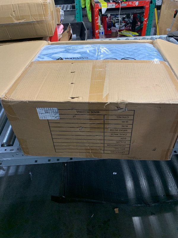 Photo 1 of ***FACTORY SEALED***LARGE BLUE AREA RUG UNKNOWN SIZE