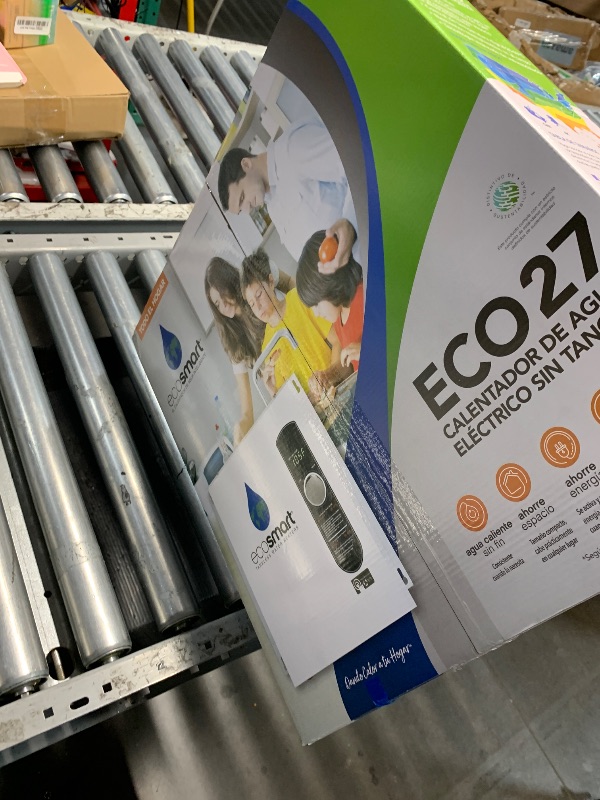 Photo 1 of ***FACTORY SEALED***EcoSmart ECO 27 Tankless Water Heater, Electric, 27-kW - Quantity 1, 17 x 17 x 3.5