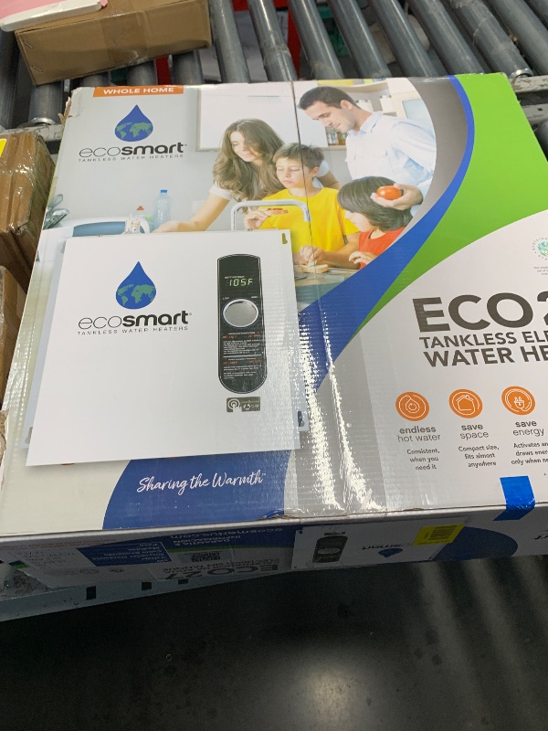 Photo 1 of ***FACTORY SEALED***EcoSmart ECO 27 Tankless Water Heater, Electric, 27-kW - Quantity 1, 17 x 17 x 3.5