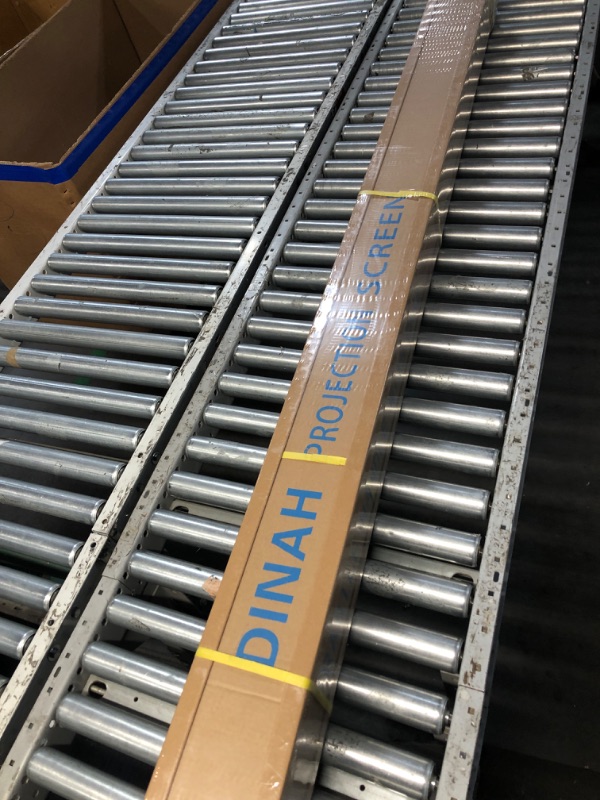 Photo 1 of ***FACTORY SEALED***
DINAH 120 Inch Electric Projector Screen with Remote, Automatic Air Indoor Drop Down, Motorized 4K 3D HD Projection for Movies