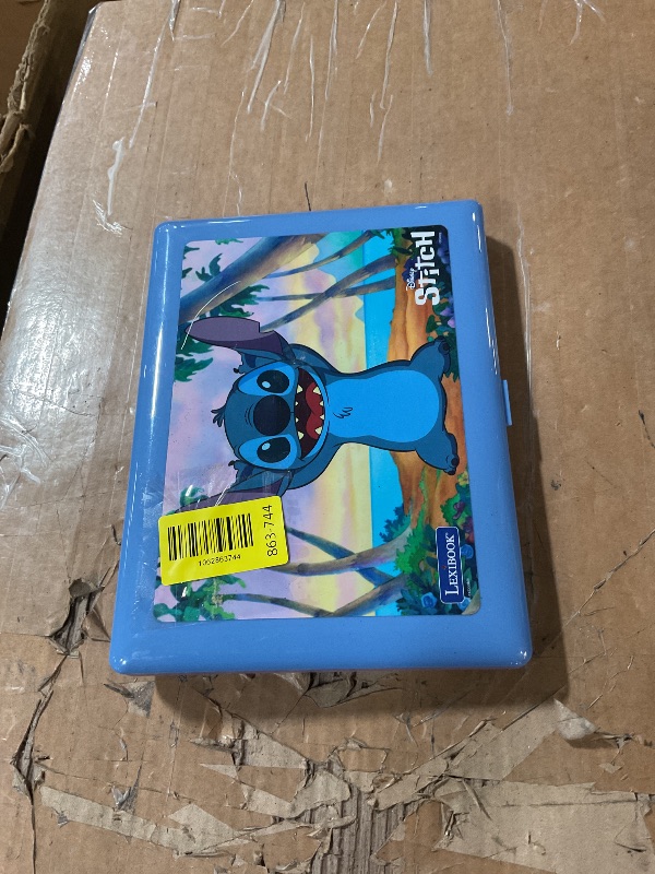 Photo 1 of ***Missing The Mouse** Lexibook - Disney Stitch - Bilingual English/Spanish Educational Laptop, 124 Language Activities, Writing, Maths, Logic, Music and Games, Boys and Girls, JC598Di2