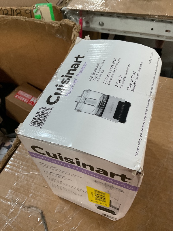 Photo 1 of ***MISSING PARTS***
Cuisinart Mini PREP Food Processor Custom, 2.63 Cup, Silver