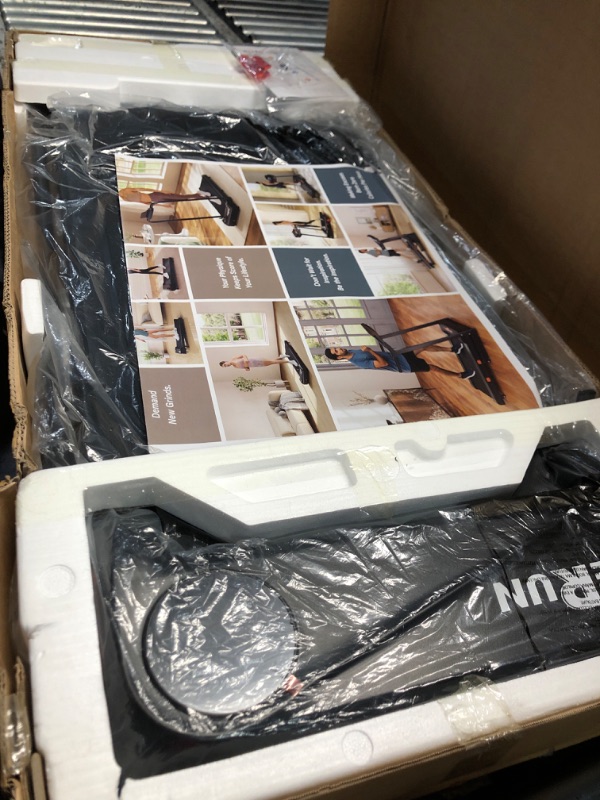 Photo 1 of ***PARTS ONLY*** ***NONFUNCTIONAL*** THERUN Walking Pad, 2 in 1 Foldable Treadmills for Home, 2.5HP Under Desk with Handle Bar, 16" Widened Running Belt, with Remote Control