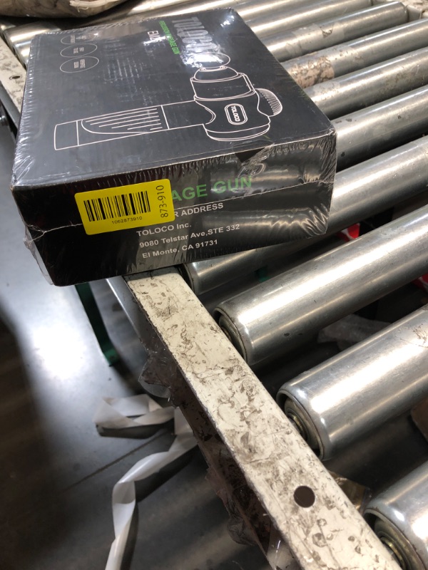 Photo 1 of ***FACTORY SEALED*** TOLOCO Massage Gun, Deep Tissue Back Massage for Athletes for Pain Relief, Percussion Massager with 10 Massages Heads & Silent Brushless Motor, Valentines Day Gifts for Him Her, Black