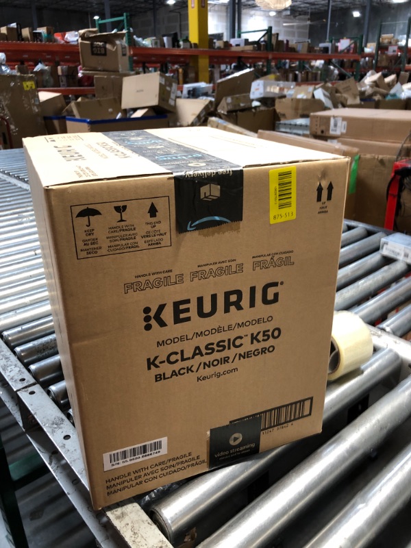 Photo 1 of ***FACTORY SEALED***Keurig K-Classic Single Serve K-Cup Pod Coffee Maker, with 3 Brew Sizes, 48oz Removable Reservoir, Black
