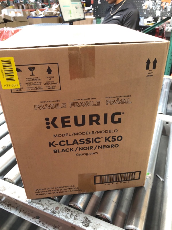 Photo 1 of ***FACTORY SEALED*** Keurig K-Classic Single Serve K-Cup Pod Coffee Maker, with 3 Brew Sizes, 48oz Removable Reservoir, Black