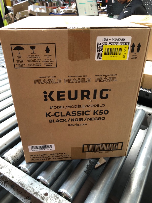 Photo 1 of ***FACTORY SEALED*** Keurig K-Classic Single Serve K-Cup Pod Coffee Maker, with 3 Brew Sizes, 48oz Removable Reservoir, Black