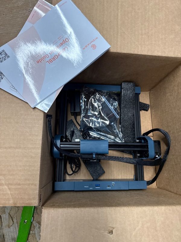 Photo 1 of * Y axis motor not working.* WIZMAKER Laser Engraver, Wand MII 3.5W (3500mW) Laser Cutter Machine, 0.04mm Precision, 135x145mm Area, 12000mm/min Speed, for DIY & Education, Wood, Leather, Acrylic