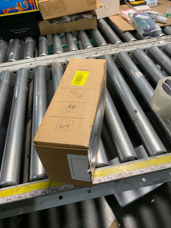 Photo 1 of ***********MISSING THE FILTER*************
Cold Brew Coffee Maker, 68oz Iced Coffee Tritan Pitcher with Filter, 2 Pour Spout Lids For Airtight & Leak-Proof Coffee Barrel(Black)