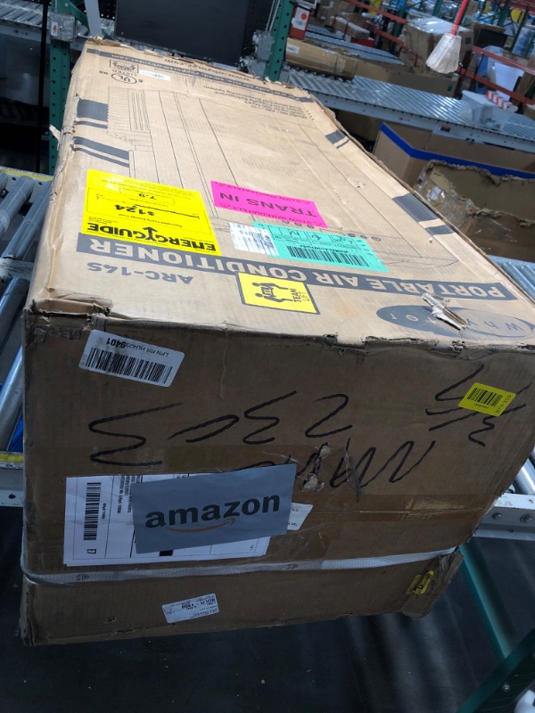 Photo 1 of ***FACTORY SEALED*** Whynter Portable Air Conditioner 14,000 BTU with Dual Hose Dehumidifier & Cooling Fan for 500 Sq Ft Rooms, Includes AC Unit Window Kit, ARC-14S (9,500 SACC)