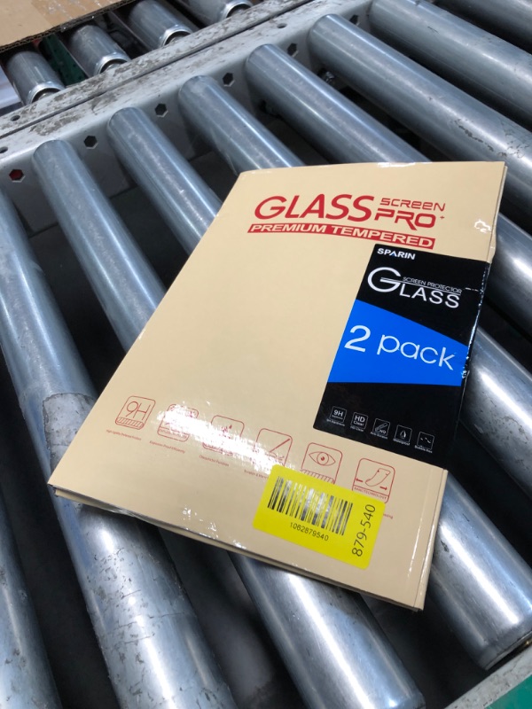 Photo 1 of ***MISSING PARTS***
SPARIN 2 Pack Screen Protector for iPad Air 11 inch M4/M3/M2 (2026/2025/2024), (iPad Air 8th/7th/6th Generation), Tempered Glass, Apple Pencil Pro & Case Compatible, Anti-Scratches, High Definition