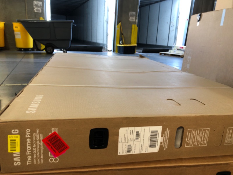 Photo 1 of ***FACTORY SEALED***Samsung 85-Inch Class The Frame Pro LS03FW 4K Neo QLED Mini LED Smart TV (2025 Model) Slim Fit Wall Mount Modern Frame Design with Wireless One Connect, NQ4 AI Gen3 Processor, Art Mode, Alexa Built-in