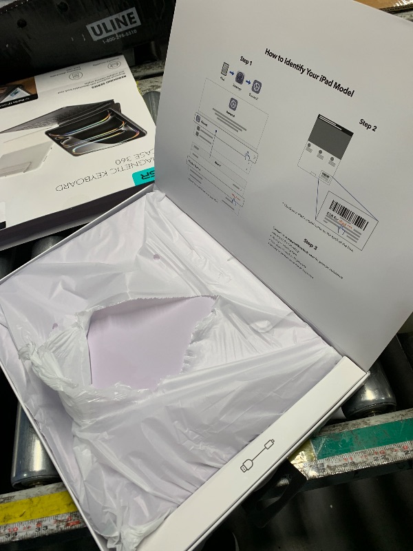 Photo 1 of [Upgraded] ESR iPad Pro 13 Inch Case with Keyboard (M5/M4, 2025/2024), iPad Pro 13 Keyboard Case with Magnetic Stand, Portrait/Raised Modes for iPad Pro 13, Removable, Rebound 360 Series, Pirple