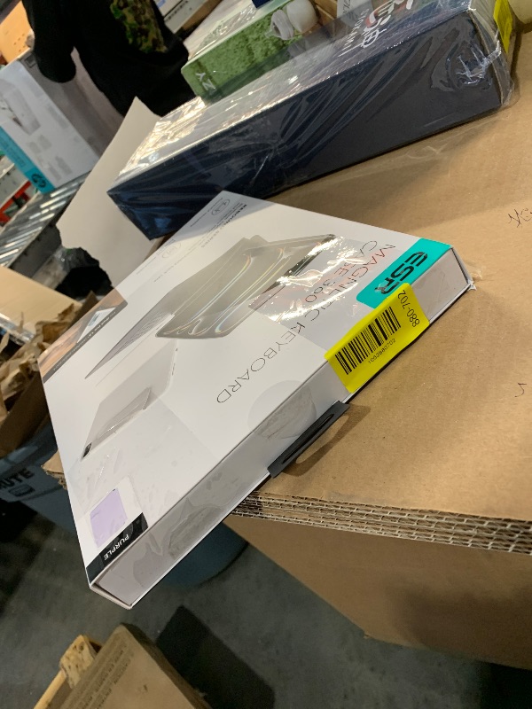 Photo 1 of [Upgraded] ESR iPad Pro 13 Inch Case with Keyboard (M5/M4, 2025/2024), iPad Pro 13 Keyboard Case with Magnetic Stand, Portrait/Raised Modes for iPad Pro 13, Removable, Rebound 360 Series, Pirple