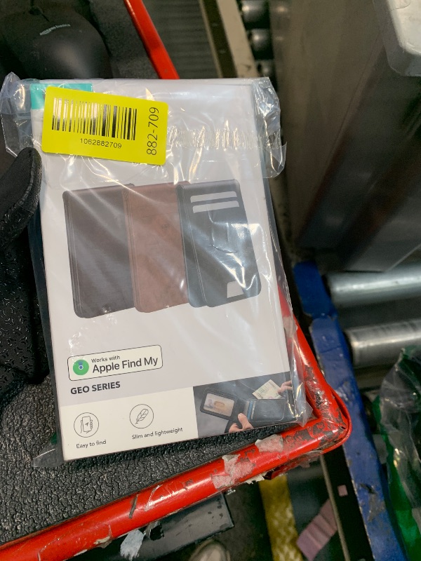 Photo 1 of *UNTESTED*
ESR Geo Wallet with Find My Functionality, RFID Blocking, Holds up to 11 Cards, Slim and Smart Wallet for Men, Replacement for AirTag Wallet Tracker(iOS Only, Not for Magsafe), Aged Leather