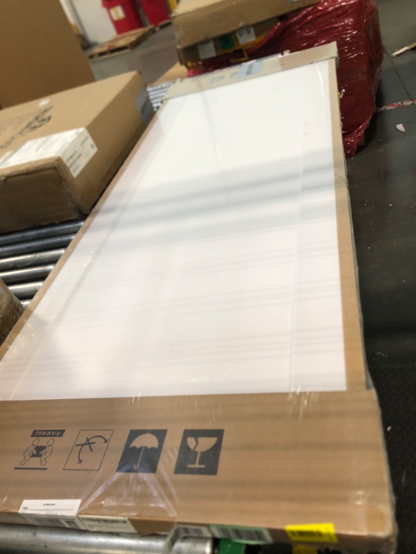 Photo 1 of ** SIMILAR*** BARNSMITH 30x80 in 1-Panel White Primed Molded Door Slab, Shaker Style Paintable Hollow Core Interior Door Panel, for Pocket, Swing, Sliding Door, Durable and Lightweight, No Assembly Required