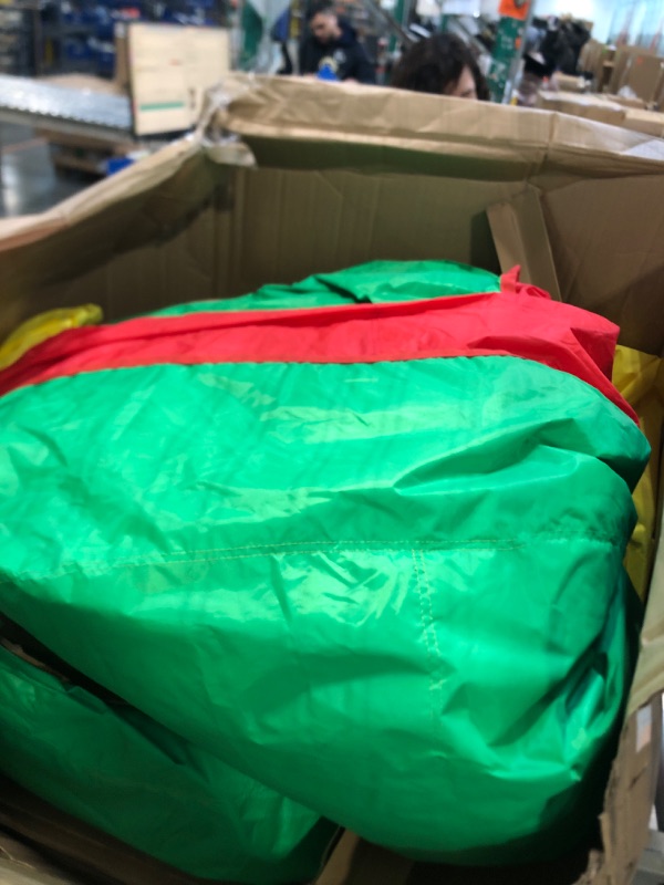 Photo 1 of ** USED/ UNTESTED**** Causeair Big Inflatable Bounce House for Party Fun,15ft x 14.8ft,Double Basketball Hoop,Throw Ball Game,Reinforced PVC Bounce Floor,Jumping Bouncy Castle Holds 6 Kids