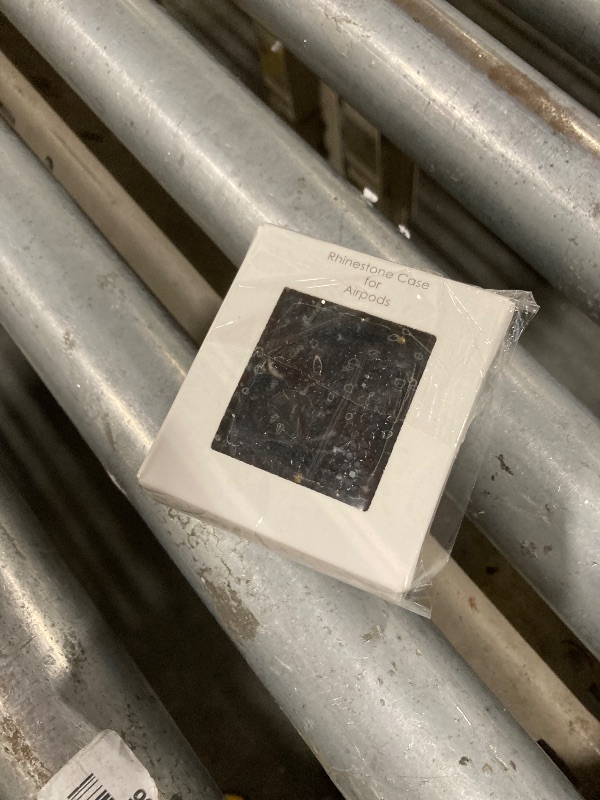 Photo 1 of ***MINOR DAMAGE*** ***MISSING CLIP*** Sparkly Diamond AirPods Pro 1&2 Generation Case with Keychain, Shockproof Protective Premium Bling Rhinestone Cover Skin for AirPods Charging Case (PRO Black C3)