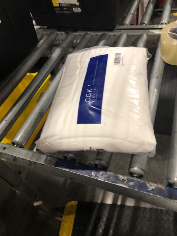 Photo 1 of 100% Rayon Derived From Bamboo - Bamboo Sheets King Size - Cooling Sheets for King - Ultra Soft, Breathable & Hotel Luxury Bedding - 1 Flat & 1 Fitted & 2 Pillowcases w/ 16 Inch Deep Pockets - White