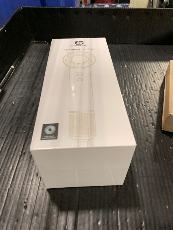 Photo 1 of ** factory  sealed*** High-Speed Ionic Hair Dryer: 150000 RPM Brushless Motor 500 Millions Negative Ionic Care Blow Dryer for Fast Drying Low Noise Thermo-Control Hairdryer, Travel with Magnetic Diffuser & Nozzle