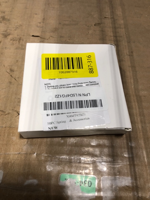 Photo 1 of ***JUST ONE COLOR*** 50PC Spring O Rings Set, Colorful Round Metal Carabiner Clips for Keychains, Handbags & Purses, Durable Snap Keyring & Backpack Clips, Versatile Organizer for Keys & Accessories