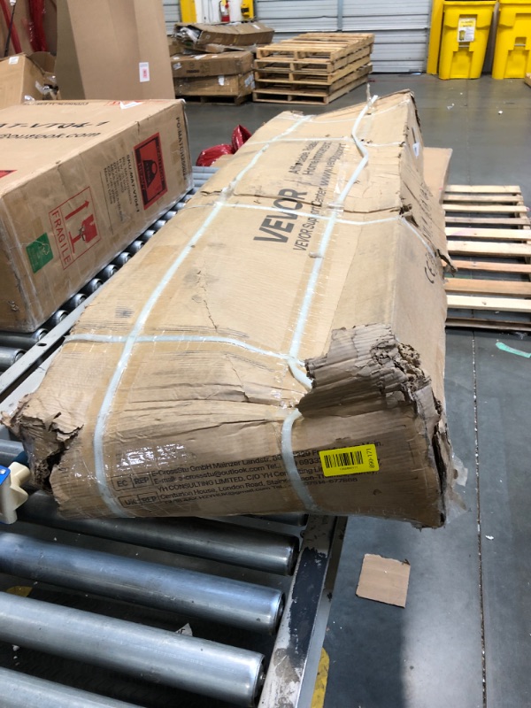 Photo 1 of **The only thing missing from the device is the wheels and the board.**
VEVOR 16ft Drywall Lift, Heavy-Duty 150 lbs Sheetrock Hoist with Adjustable Telescoping Arm, Lockable Wheels, Drywall Lifter Panel Jack Hoist Tools Ideal for Ceiling & Wall Installati