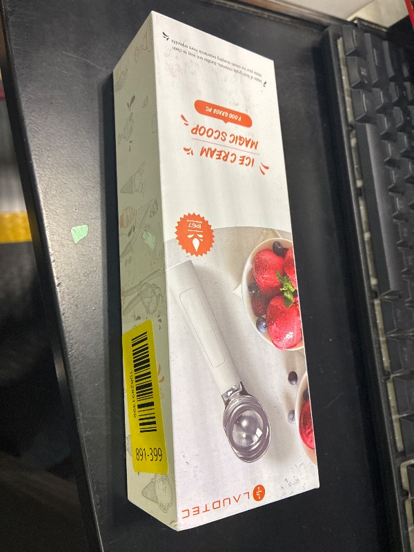 Photo 1 of ** DOES NOT HEAT**
LT LAUDTEC Heated Ice Cream Scoop, Rechargeable Electric Warming Scooper, LED Display, Heats to 158F, IP67 Waterproof, Easy for Seniors & Kids (Blue)