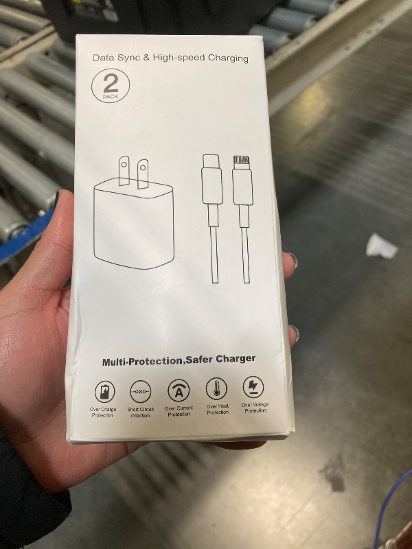 Photo 1 of [Apple MFi Certified]10FT Fast iPhone Charger,Extra Long Apple Charger Fast Charging 2Pack USB C Charger Block Plug + 10Foot Lightning Cable Cord for iPhone 14/Pro/Pro Max/Plus/13/12/11/XS/XR/X/SE2022