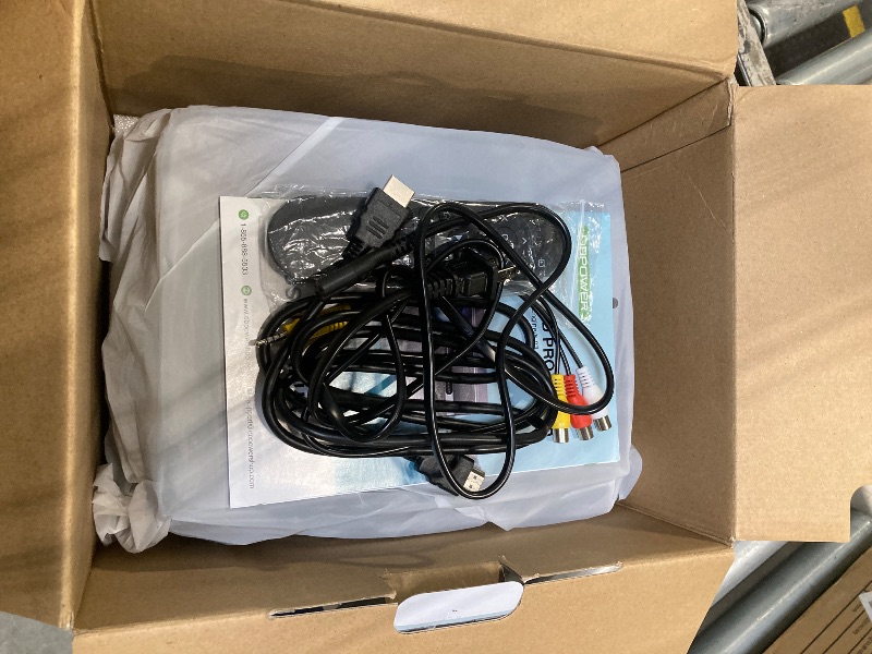 Photo 1 of [Auto Focus/5" LCD] Outdoor Projector 4K with WiFi 6 and Bluetooth, DBPOWER Native 1080P Portable Projector, Auto Keystone & Zoom, Sealed Engine, Movie Projector for iOS/Android/TV Stick